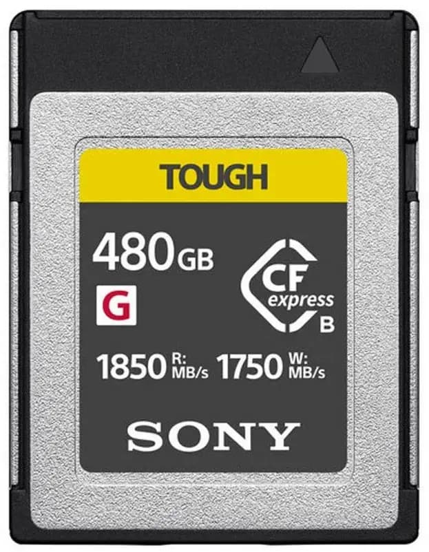 Sony 480GB CFexpress Type B TOUGH Memory Card (CEB-G480T)