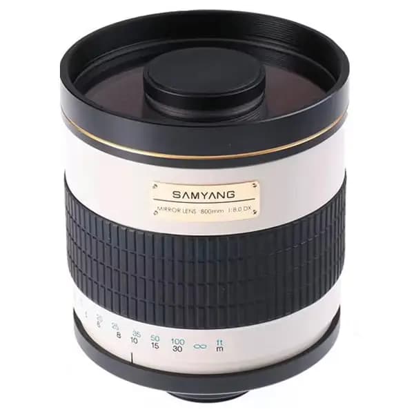 Samyang 800mm f/8.0 with T-mount