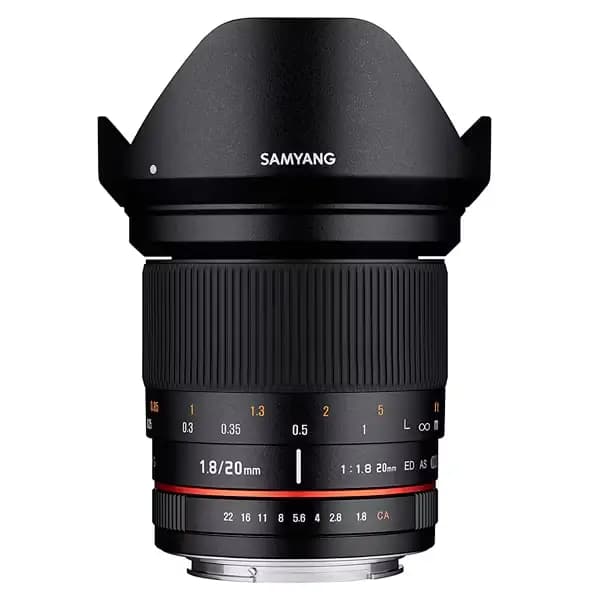 Samyang 20mm f/1.8 (Sony A)