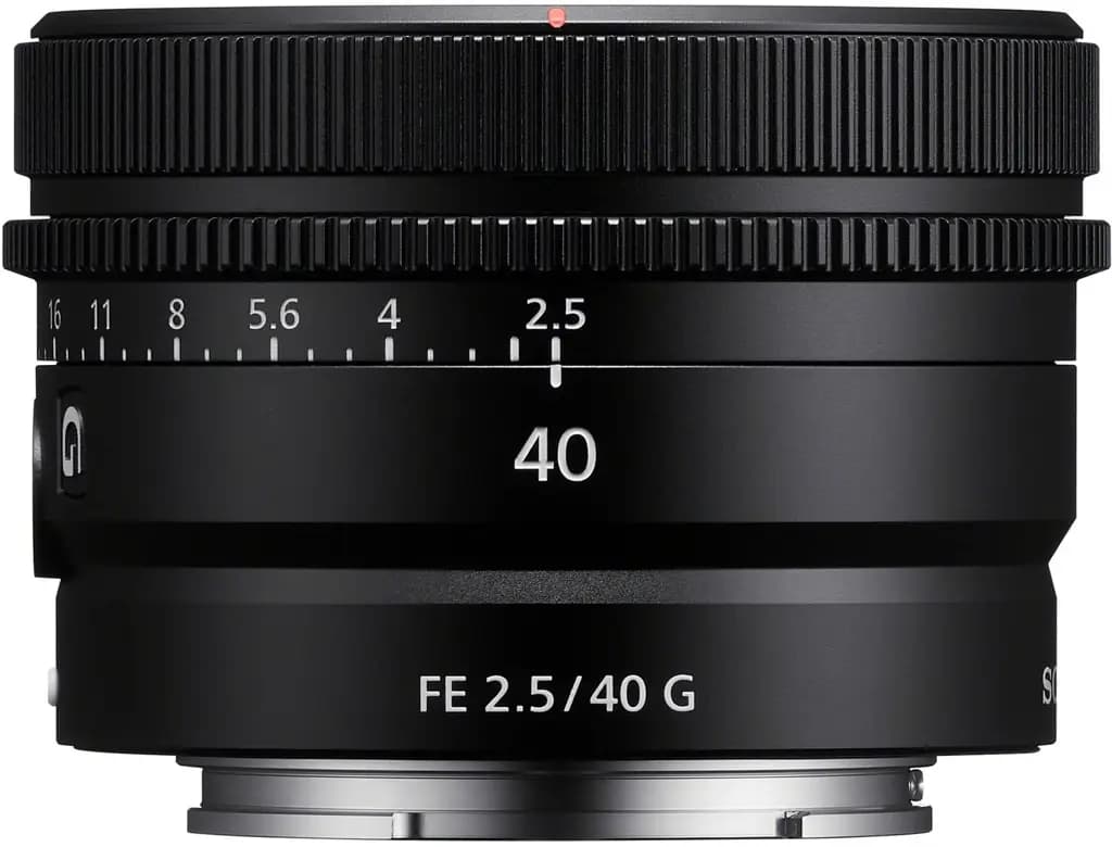 Sony 40mm f/2.5 G (SEL40F25G)