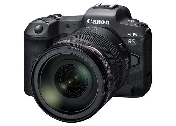Canon EOS R5 + RF 24-105mm f/4L IS USM Black