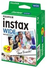 Fujifilm Instax Wide Film (2x10 Sheets) (White)