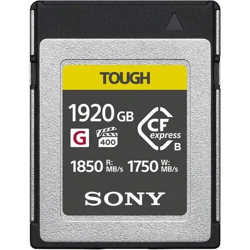 Sony 1920GB CFexpress Type B TOUGH Memory Card (CEB-G1920T)