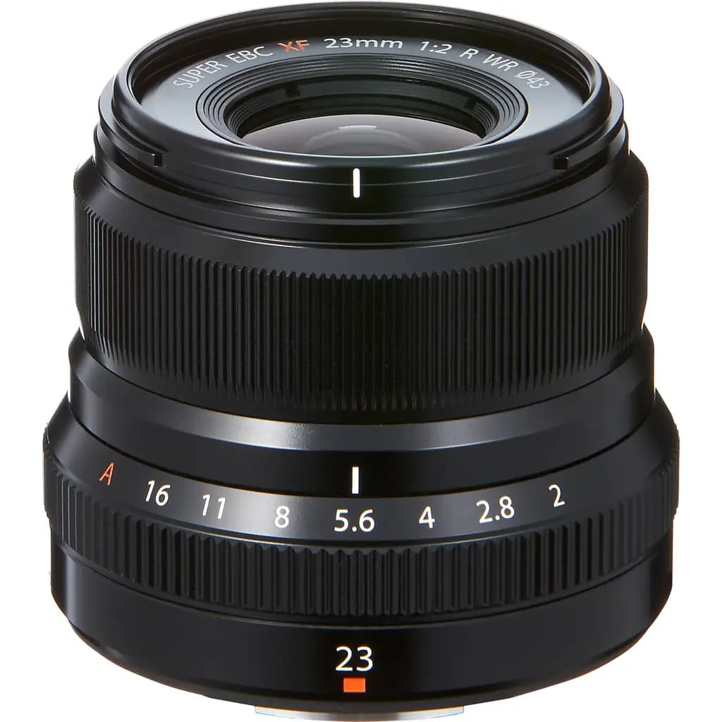 Fuji XF 23mm f/2 R WR Black