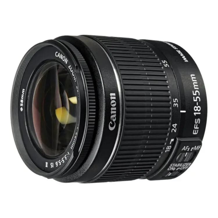 Canon EF-S 18-55mm f/4-5.6 IS STM Black (White Box) - фото 2