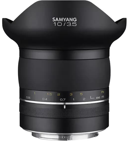 Samyang XP 10mm f/3.5 (Canon AE)