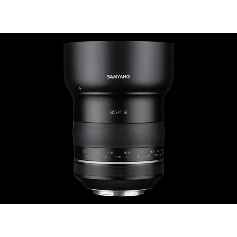 Samyang XP 85mm f/1.2 (Canon AE)