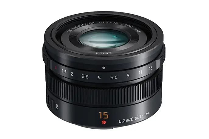 Panasonic 15mm f/1.7 Black