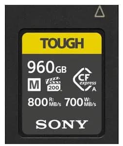 Sony 960GB CFexpress Type A TOUGH Memory Card (CEA-M960T)