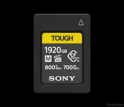 Sony 1920GB CFexpress 4.0 Type A TOUGH Memory Card (CEA-G1920T)
