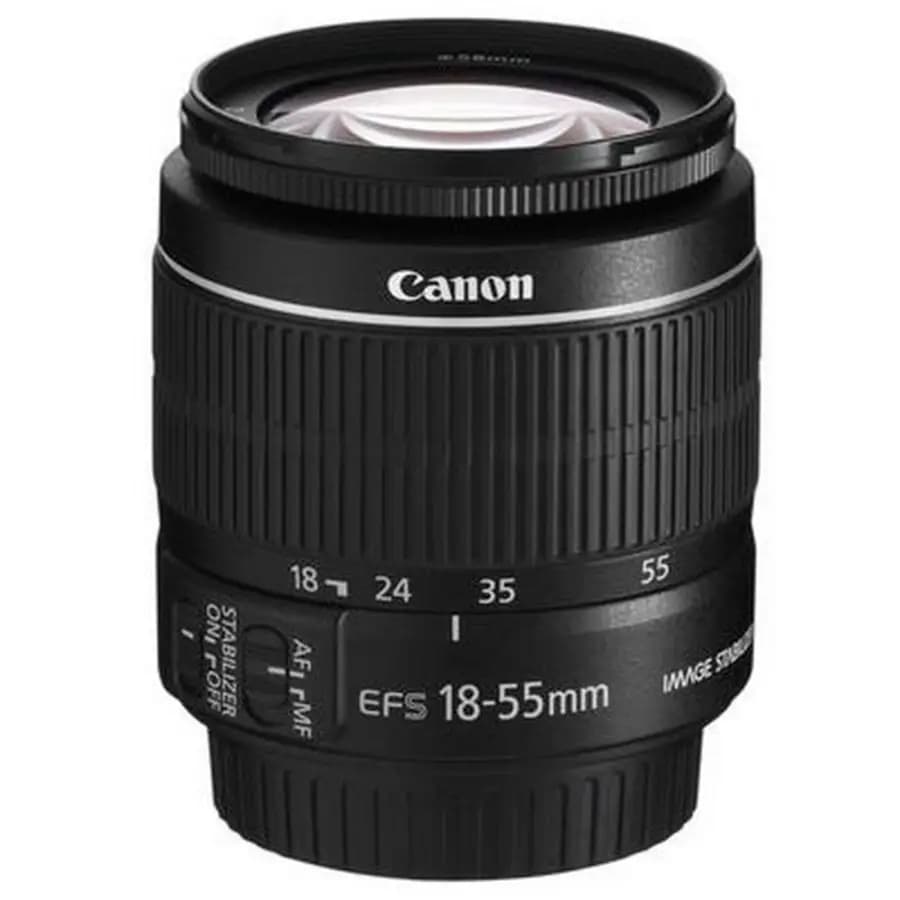 Canon EF-S 18-55mm f/4-5.6 IS STM Black (White Box)