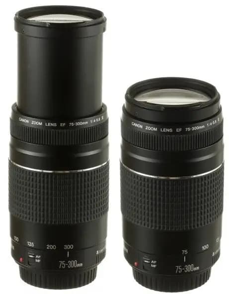 Canon EF 75-300mm f4.0-5.6 III Black - фото 4