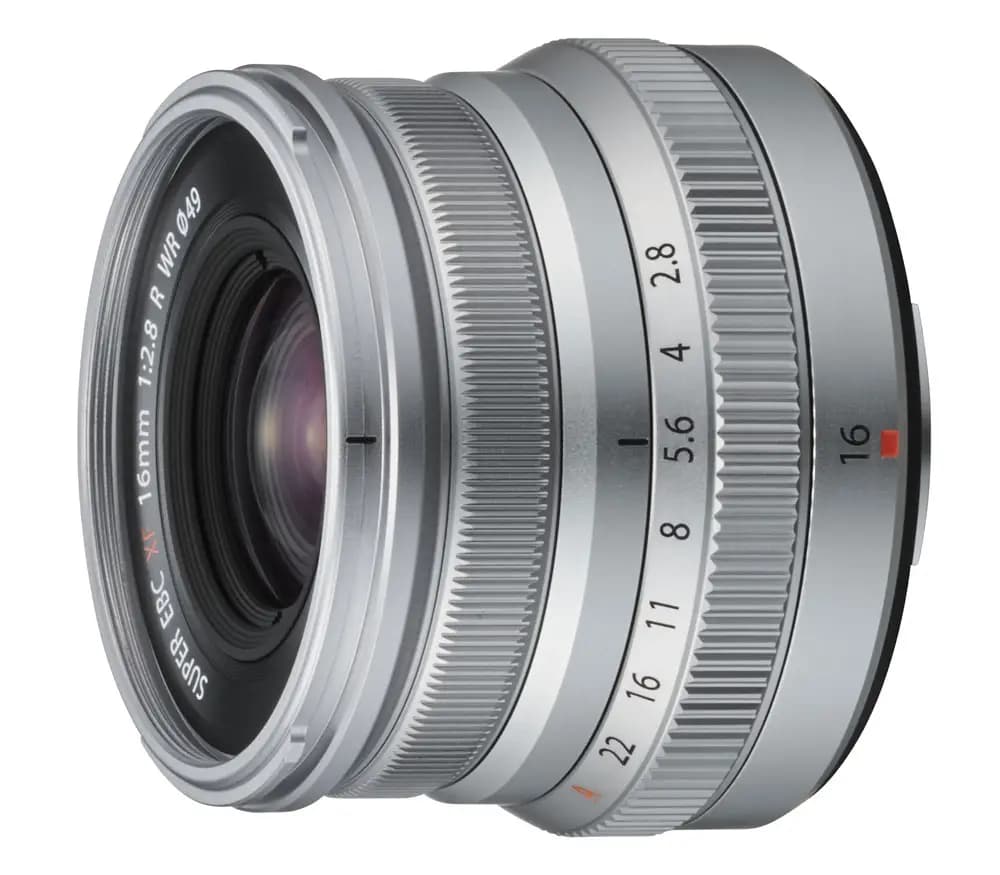 Fujinon XF 16mm f/2.8 R WR Silver - фото 2