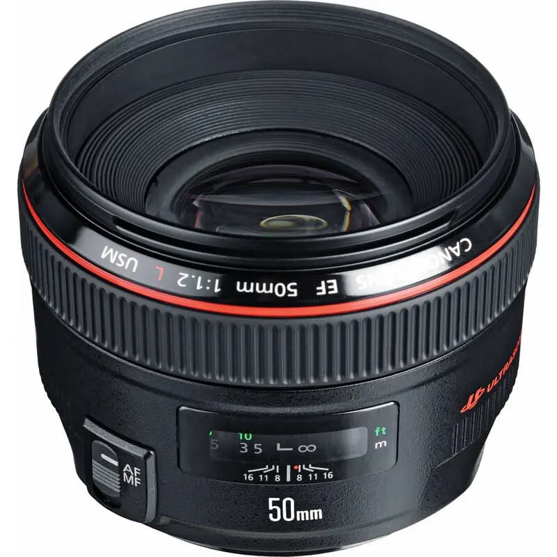 Canon EF 50mm f/1.2L USM Black - фото 3