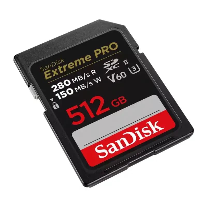 SanDisk Extreme Pro SDXC UHS-II V60 U3 512GB - фото 2