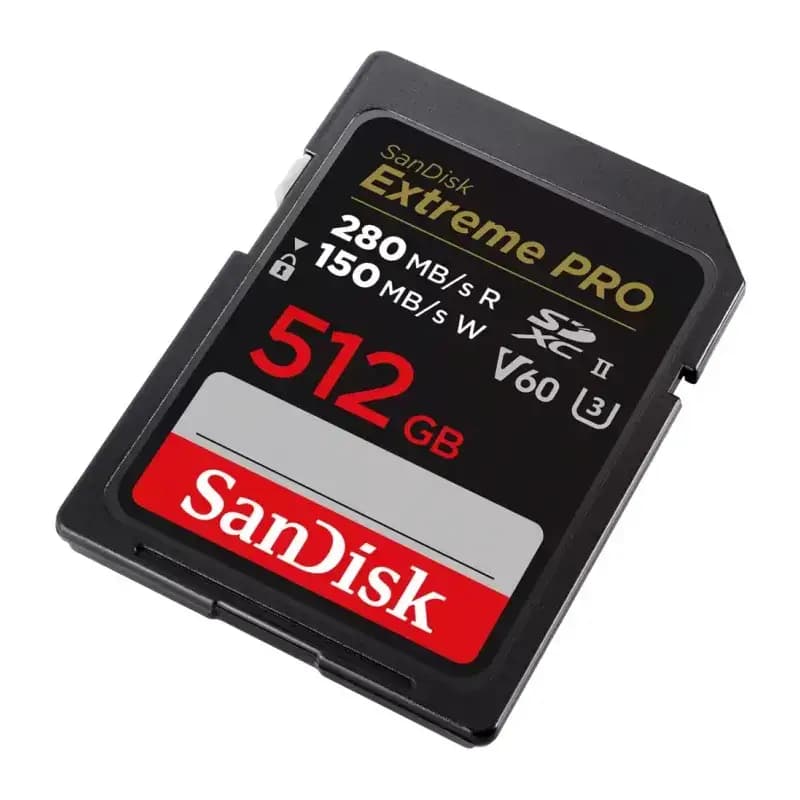 SanDisk Extreme Pro SDXC UHS-II V60 U3 512GB - фото 3