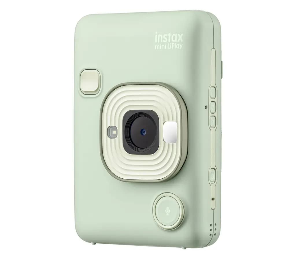 Fujifilm Instax Mini LiPlay Hybrid Instant Camera (Matcha Green)