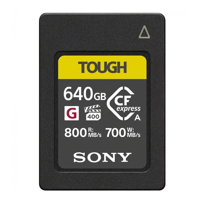 Sony 640GB CFexpress Type A TOUGH Memory Card (CEAG640T)